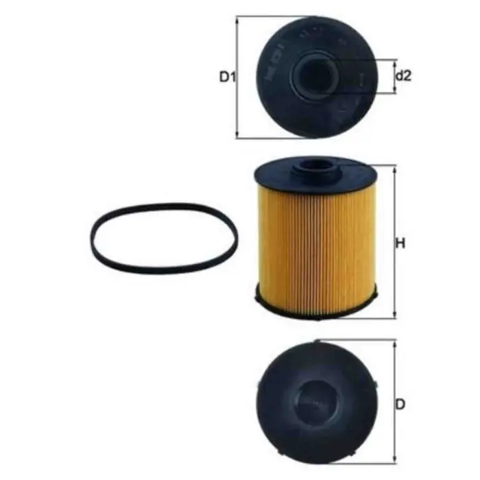 Novità Filtro carburante KX 70D KNECHT per MERCEDES-BENZ