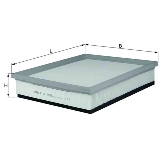 Filtro aria LX 1656 KNECHT per RENAULT OPEL NISSAN Nuova Collezione