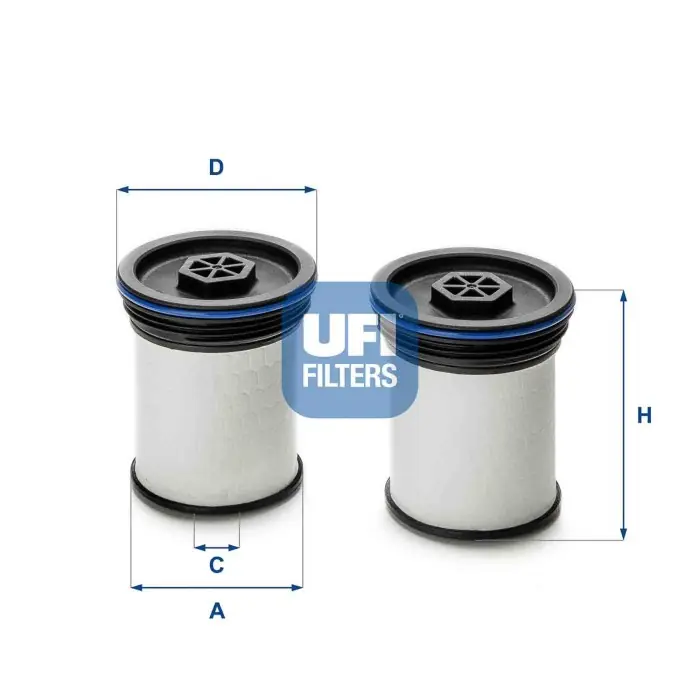 Direttamente Dal Produttore Filtro carburante 26.047.00 UFI per OPEL CHEVROLET