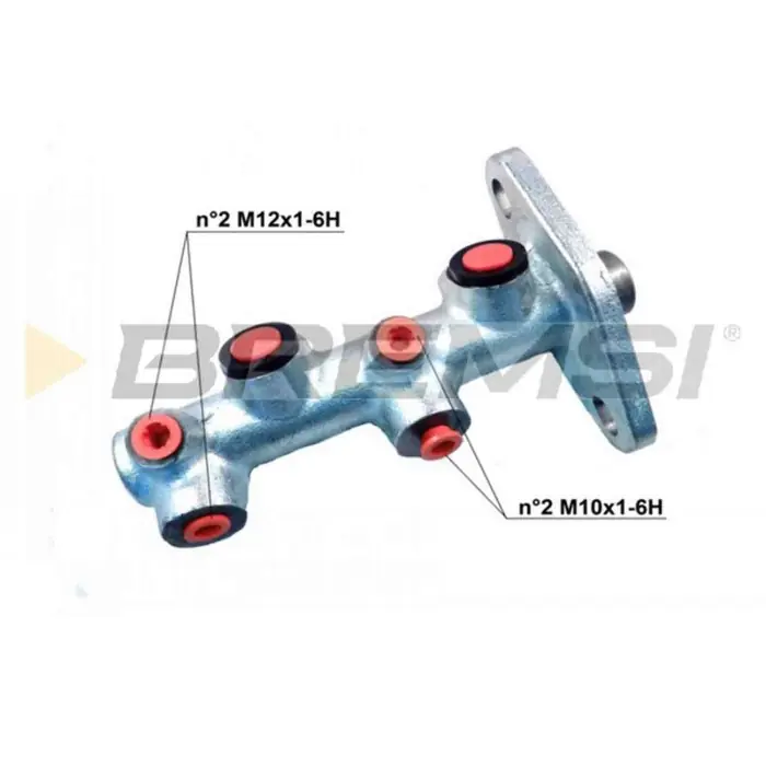 Affare Cilindro Maestro Del Freno Ford Fiesta Iii Ghisa Grigia Pb0199 6170667 S.f. Trw Bremsi