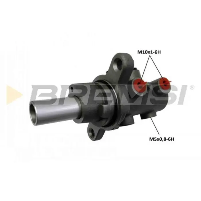 Spedizione Espresso Cilindro Maestro Del Freno Fiat Bravo Ii Alluminio Pb0496 51800566 S.f. Bosch Bremsi