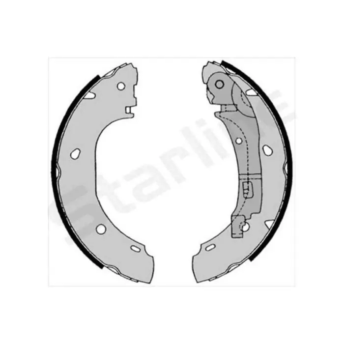Kit ganasce freno BC 08540 STARLINE per PEUGEOT CITROEN FIAT PIAGGIO Nuova Collezione