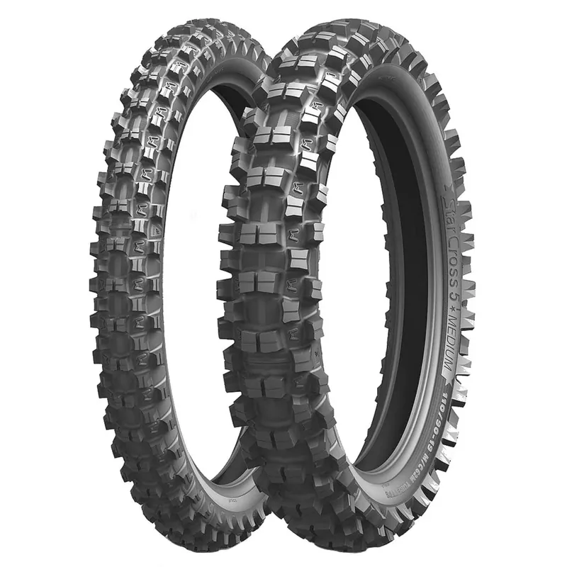 MICHELIN STARCROSS 5 MEDIUM FRONT 70/100 -19 42M TT Scelto Dai Clienti